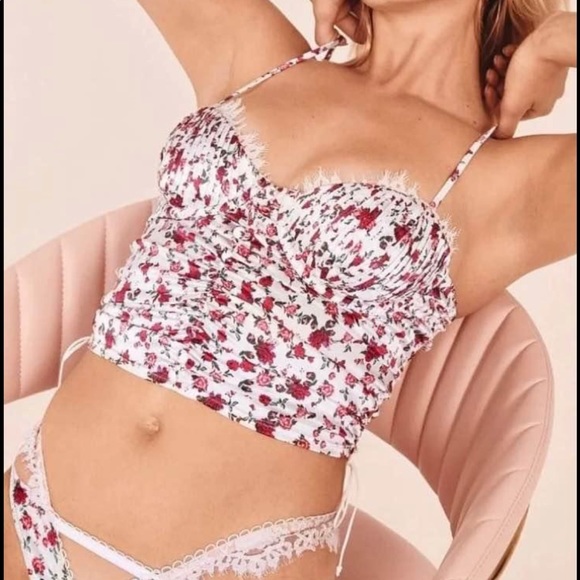 NWT for love and lemons bustier panty set - Picture 2 of 8